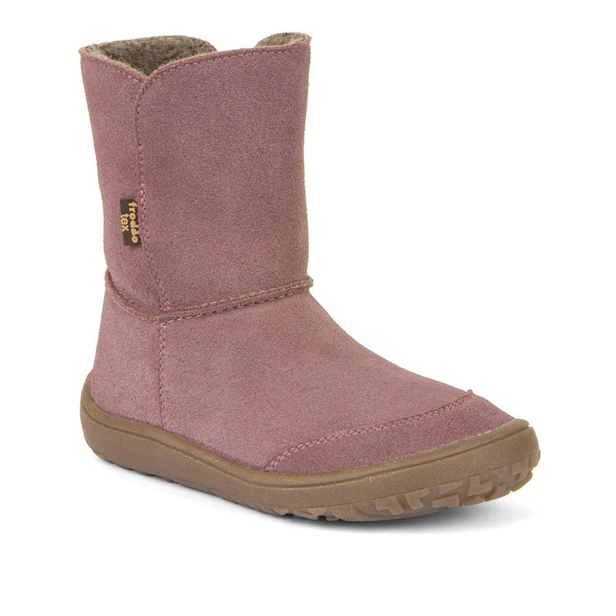 Froddo Barefoot Tex Suede Fourrées Pink