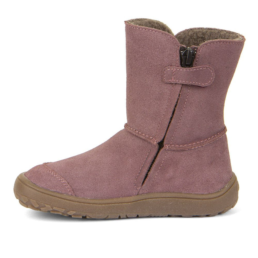 Froddo Barefoot Tex Suede Fourrées Pink