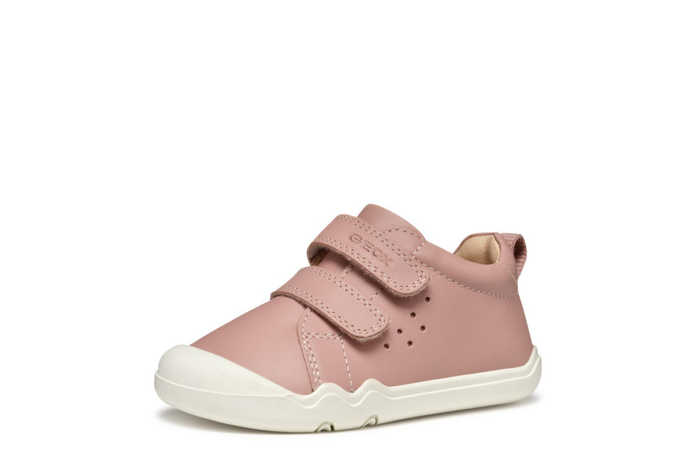 Geox Barefoot Steppieup Rose Blanc