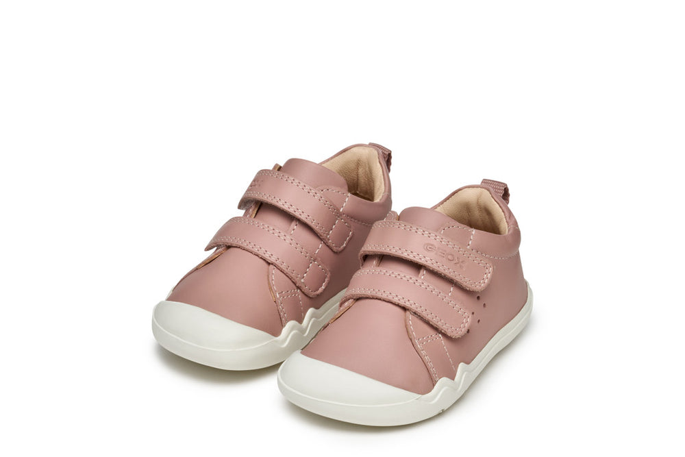 Geox Barefoot Steppieup Rosa Blanco