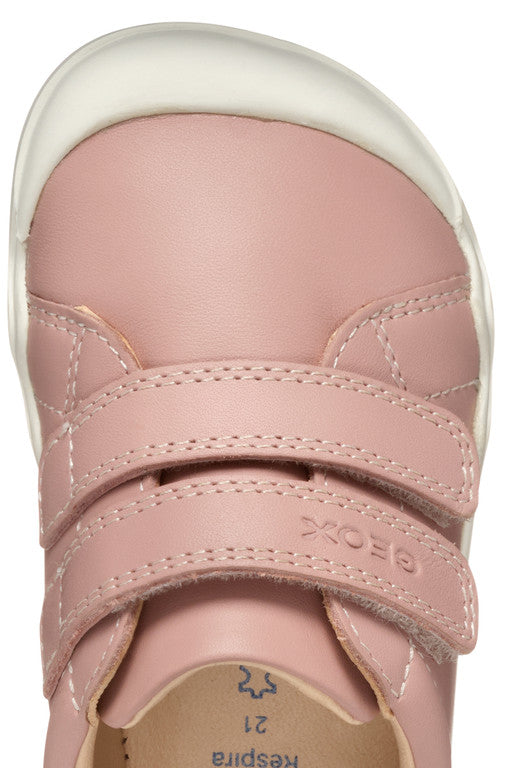 Geox Barefoot Steppieup Rose Blanc