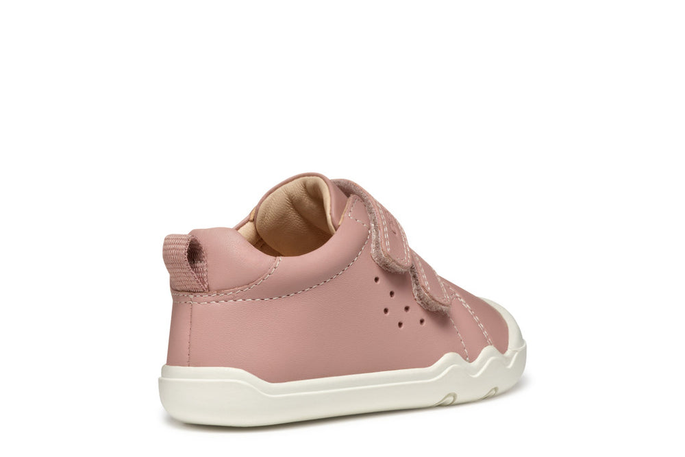 Geox Barefoot Steppieup Rose Blanc