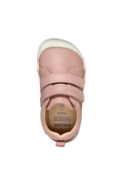 Geox Barefoot Steppieup Rose Blanc