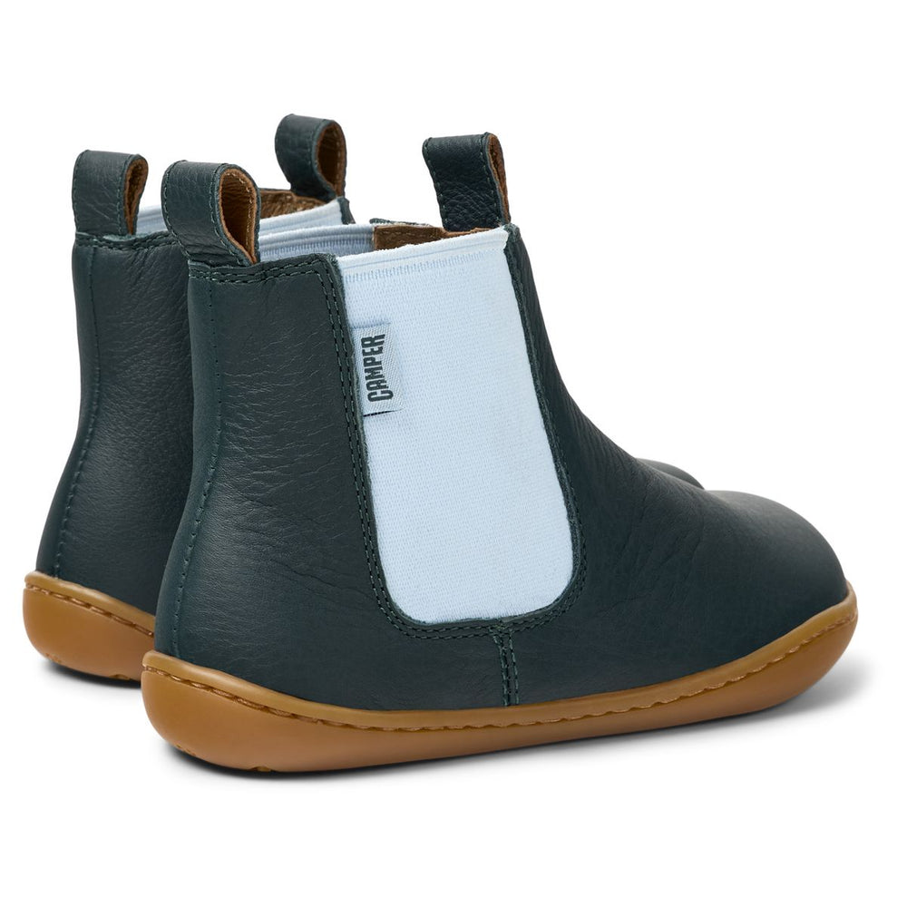 Camper Peu Kids Bottines Petrole Ciel