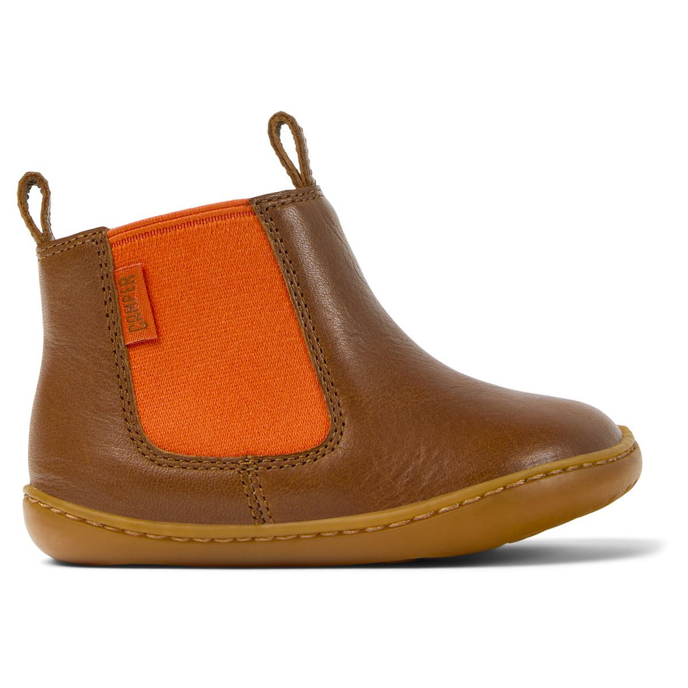 Camper Peu Bottines Marron Orange