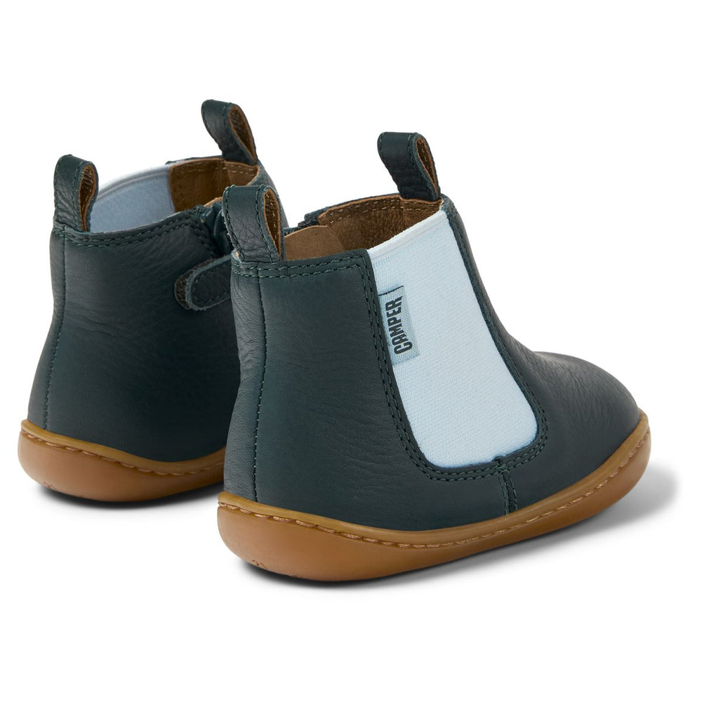 Camper Peu Bottines Pétrole Ciel