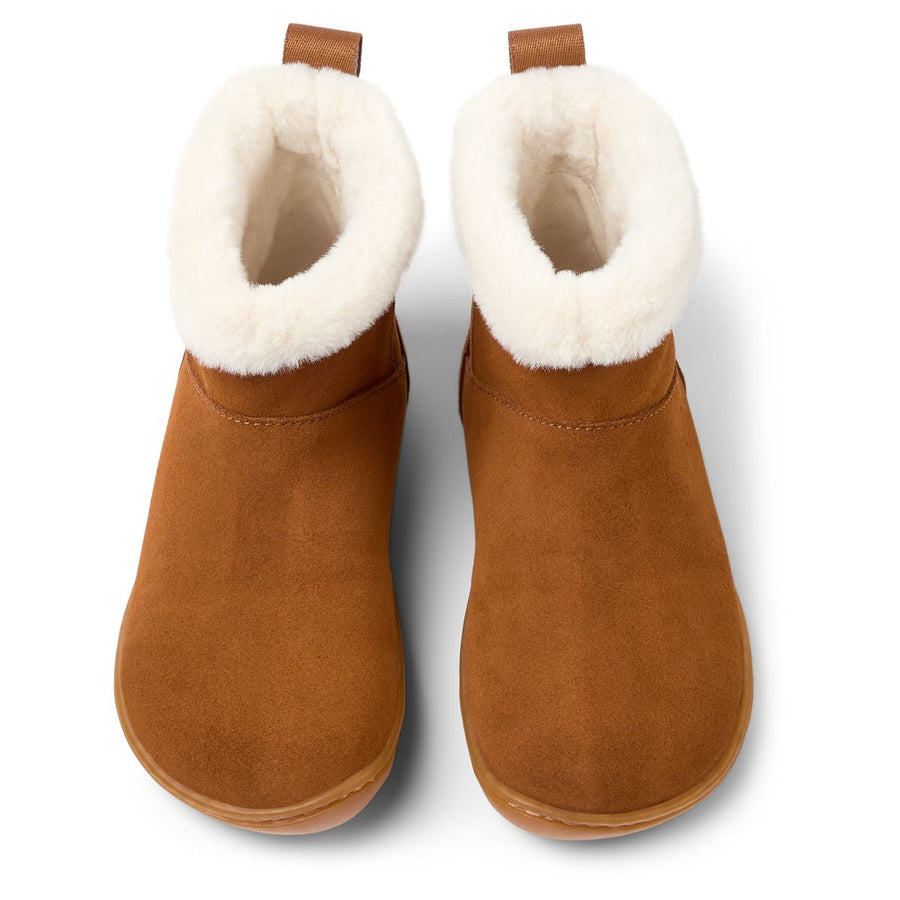 Camper Peu Kids Bottines Fourrée Camel