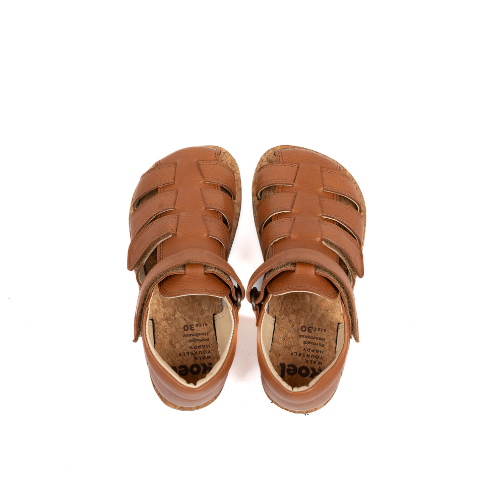 Koel Sandales Arin Nappa Cognac