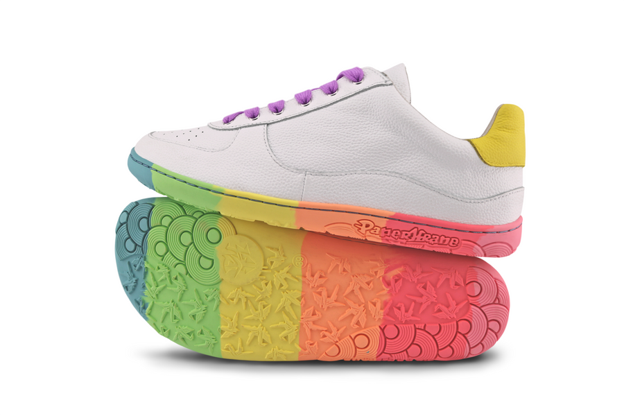 Paperkrane Low Sneakers Cordones Neón Adulto