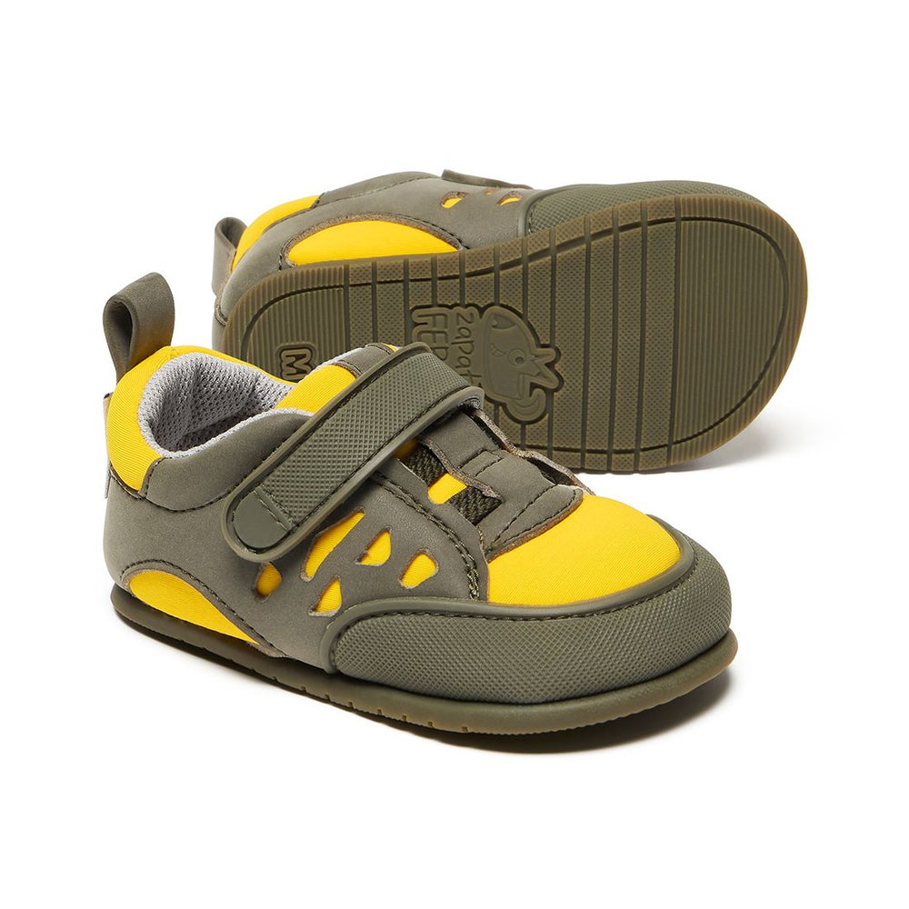 Zapato Feroz Feroz Onil Caqui Amarillo