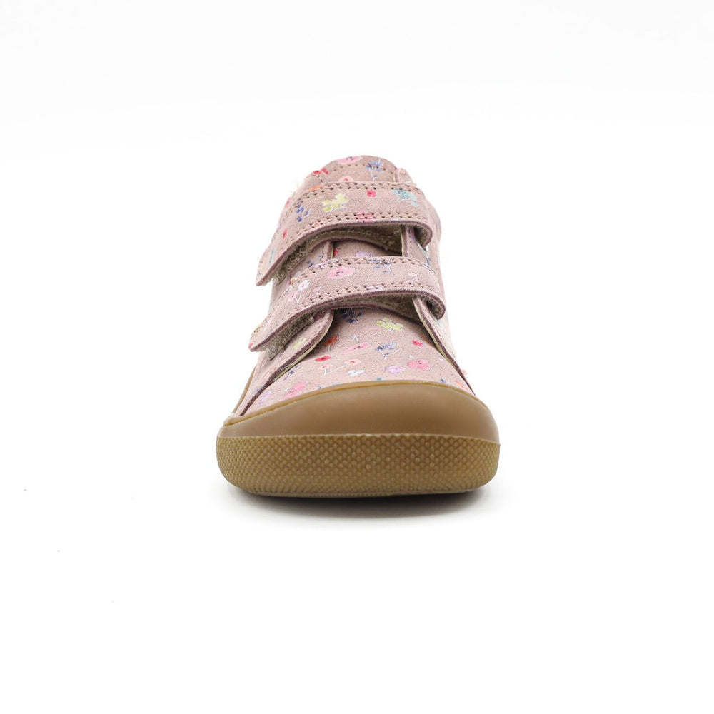 Naturino Barefoot Orec Velcros Flores Multi Rosa