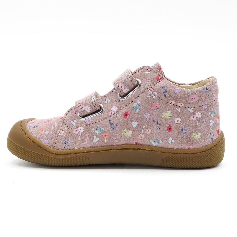 Naturino Barefoot Orec Velcros Fleurs Multi Rose