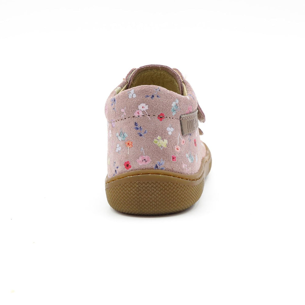 Naturino Barefoot Orec Velcros Flores Multi Rosa