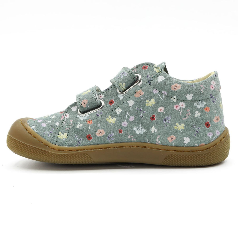 Naturino Barefoot Orec Velcros Flores Multi Salvia