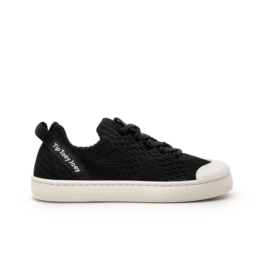 Tip Toey Joey Kidos Sneakers Easy Black Knit