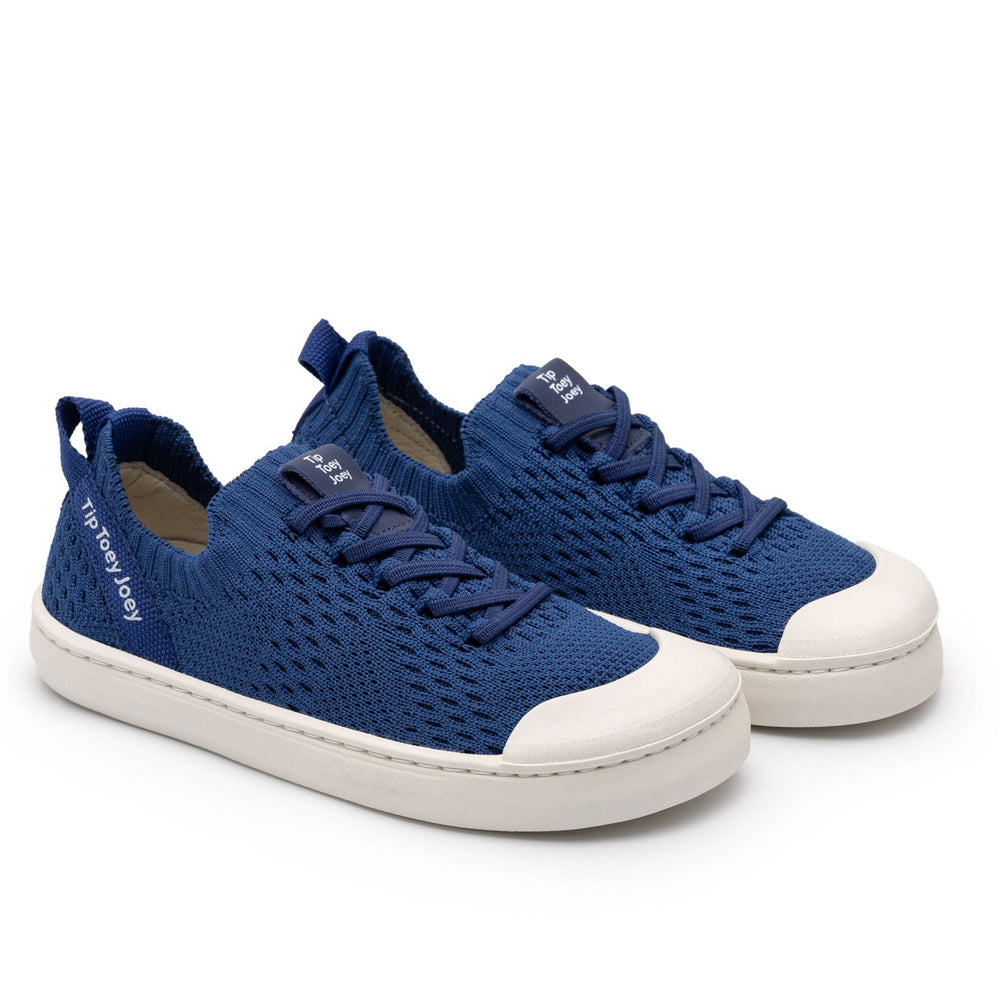 Tip Toey Joey Kidos Sneakers Easy Ocean Knit Deep Ocean