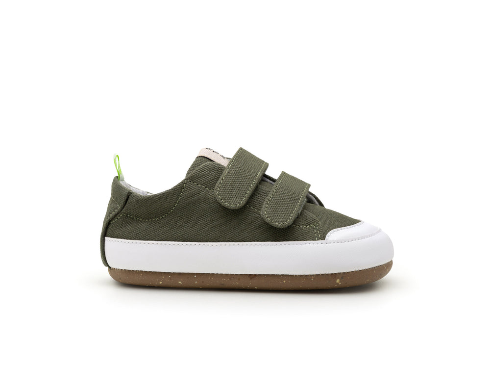 Tip Toey Joey Primeiros Bossy Green Verde Musgo Canvas