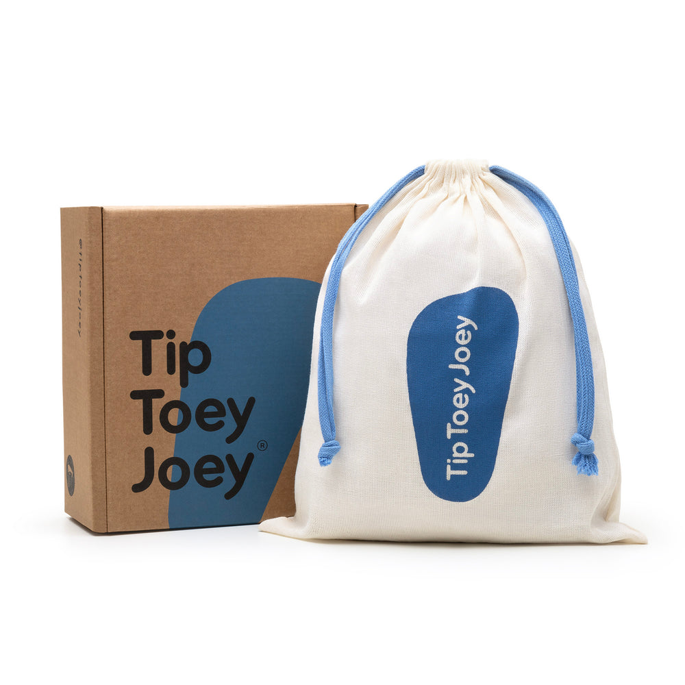 Tip Toey Joey Kidos Sneakers Step Blue Tang White Caja