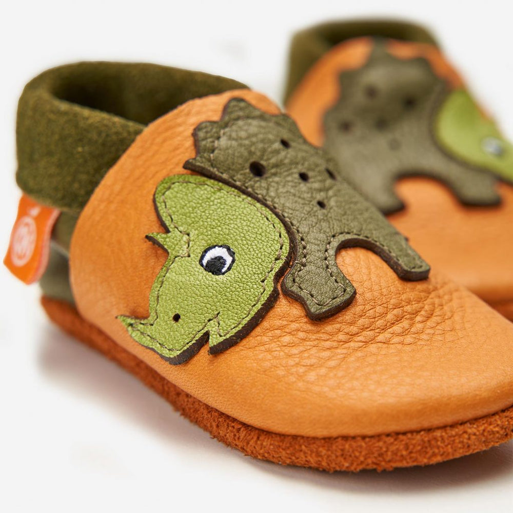 Orangenkinder Zapatitos Triceratops