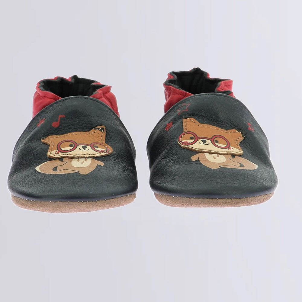 Robeez Chaussons Crêpe Foxy Dance Marine