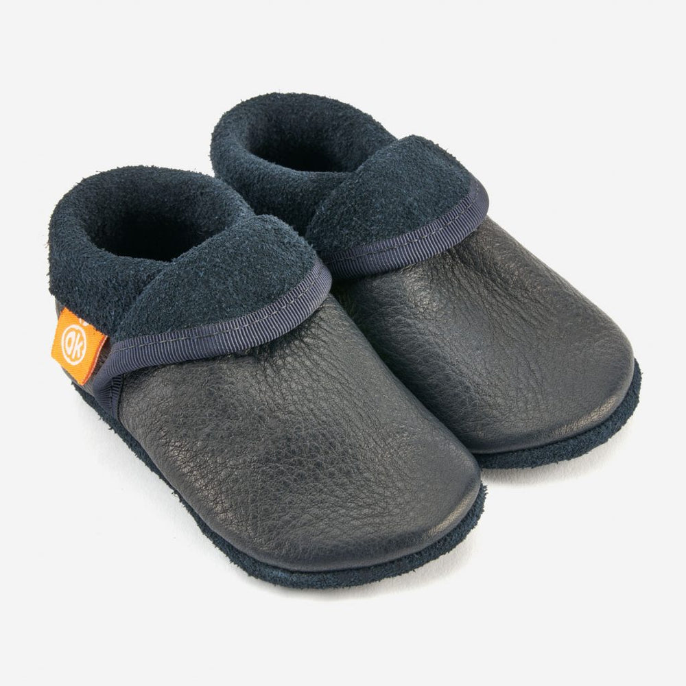 Orangenkinder Chaussons Marine