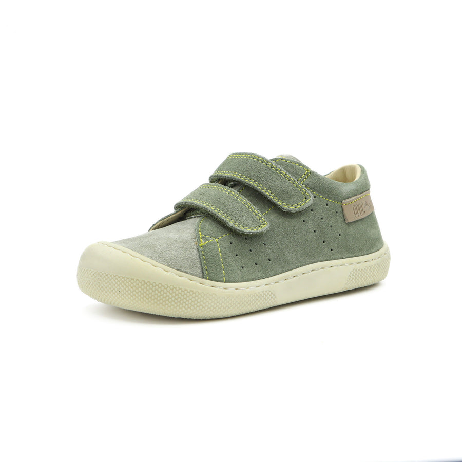 Naturino Barefoot Rabir Velcros Olive Taupe