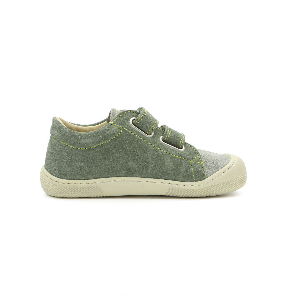 Naturino Barefoot Rabir Velcros Olive Taupe