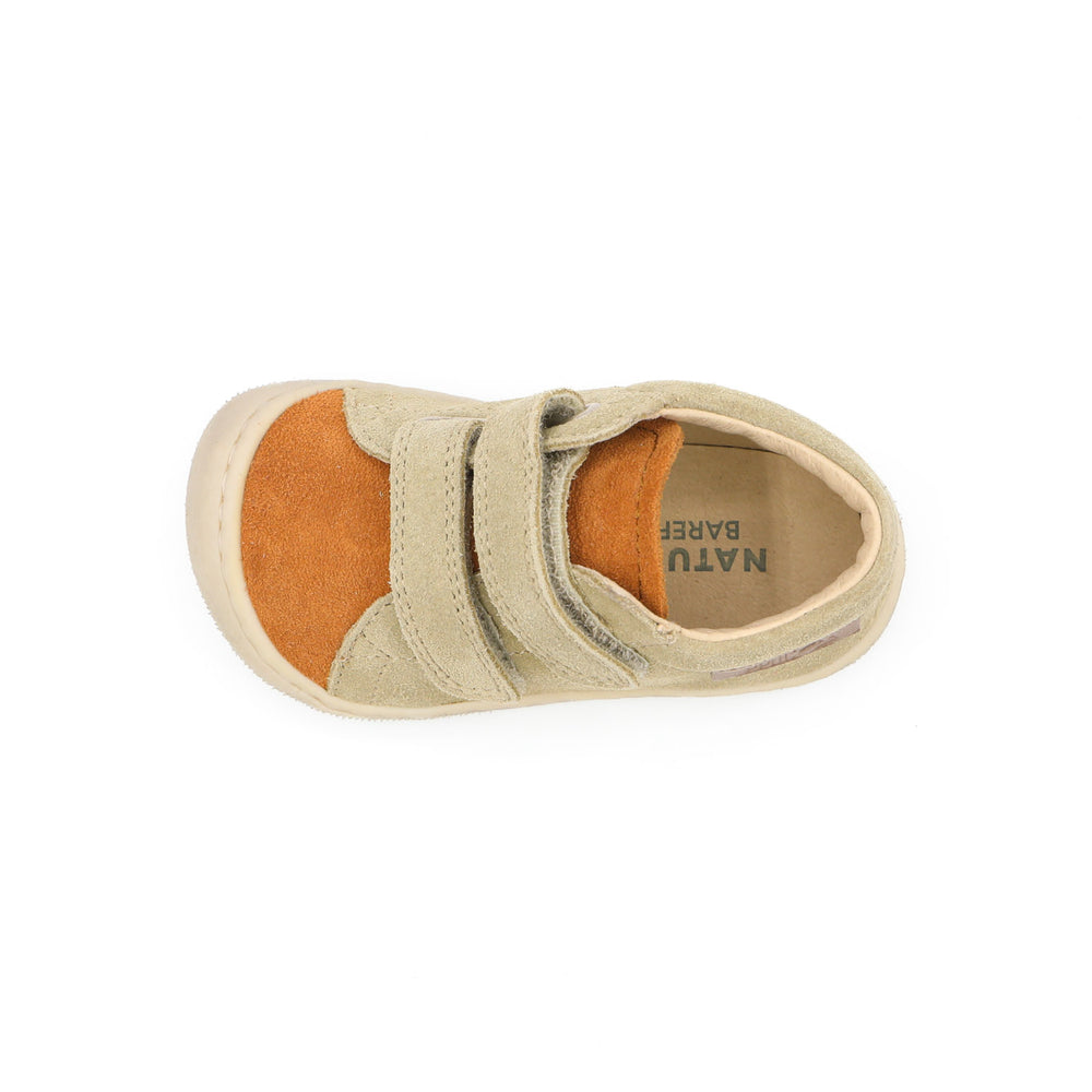 Naturino Barefoot Orec Velcros Stone Orange