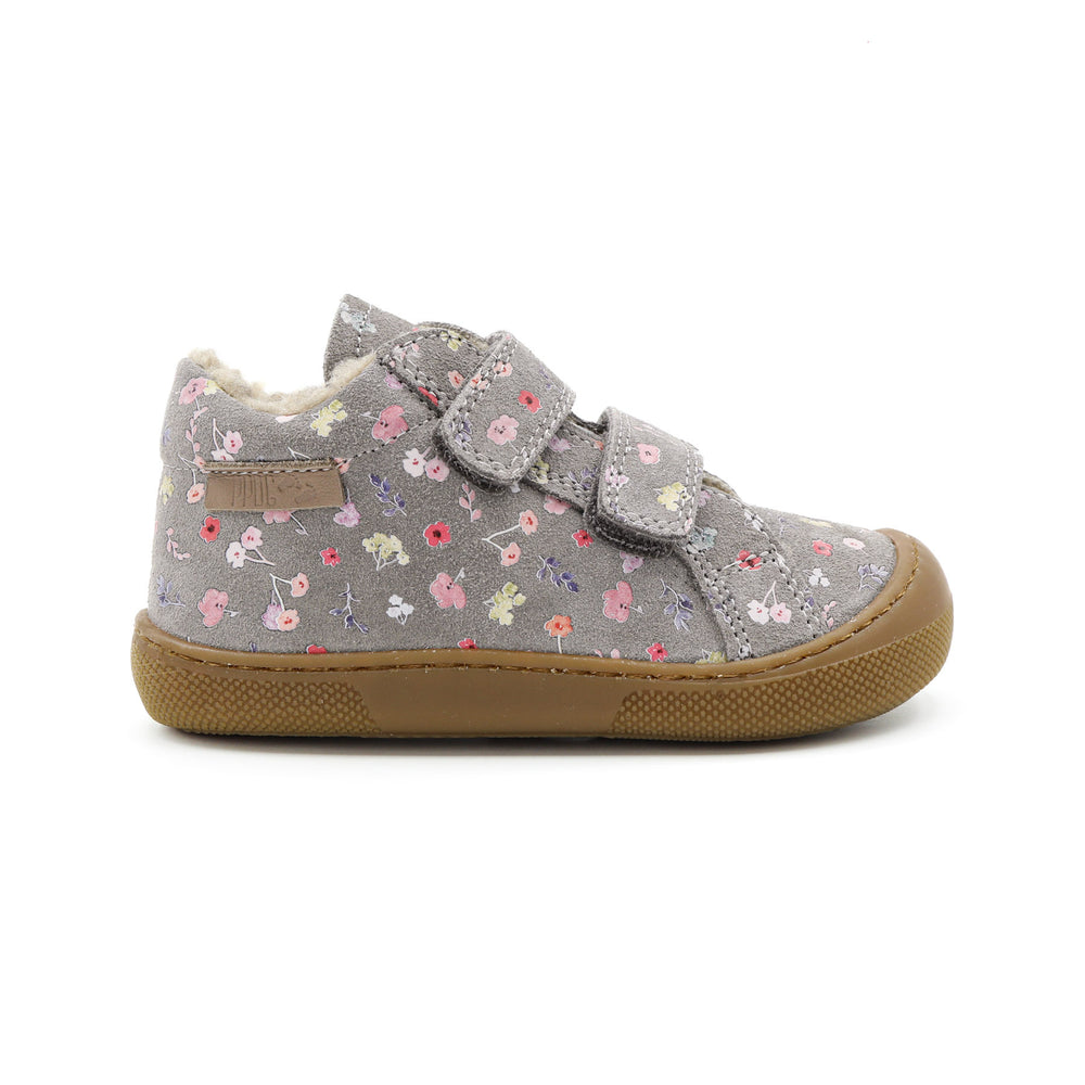 Naturino Barefoot Kommy Fourrés Fleurs Multi Gris