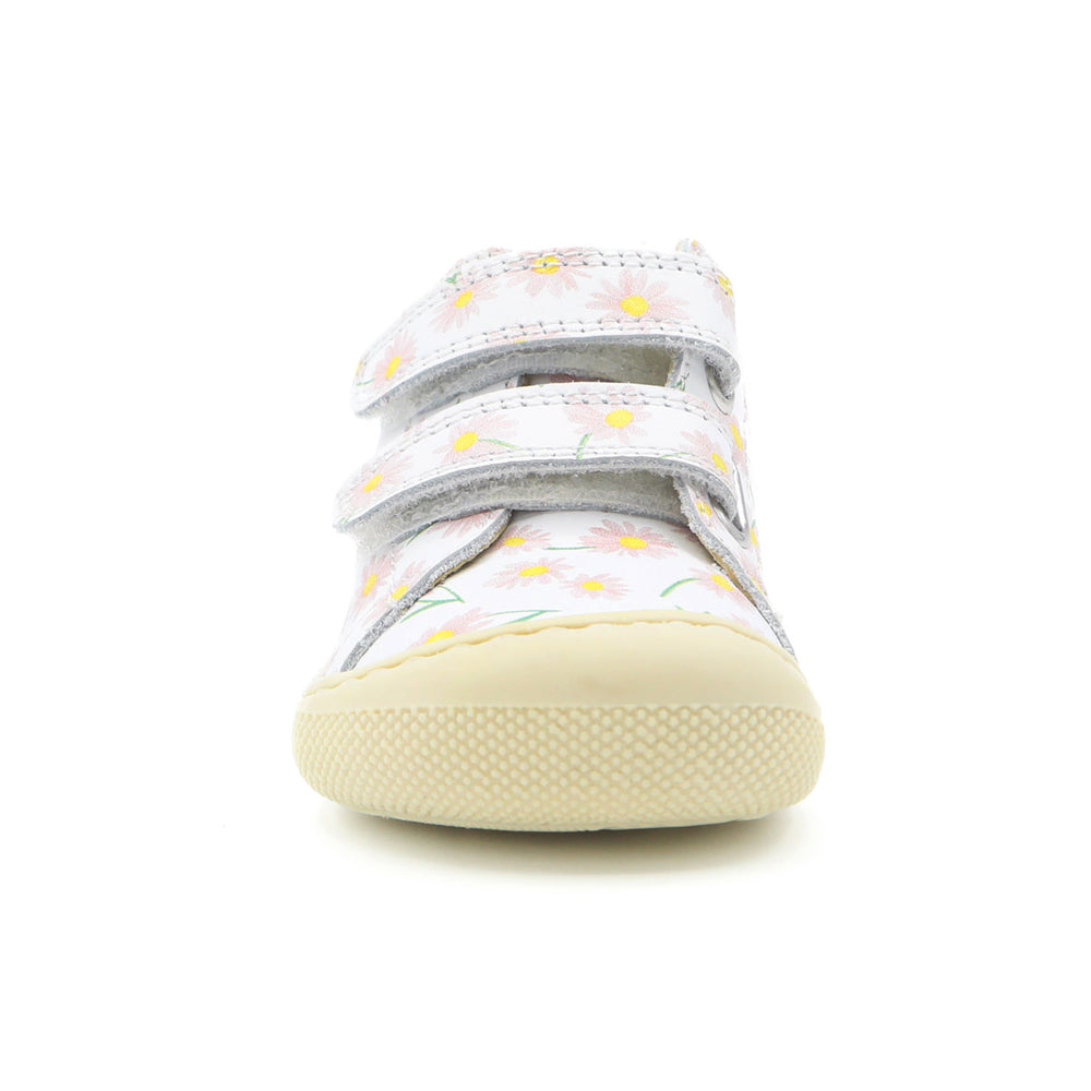 Naturino Barefoot Orec Velcros Chamomile White