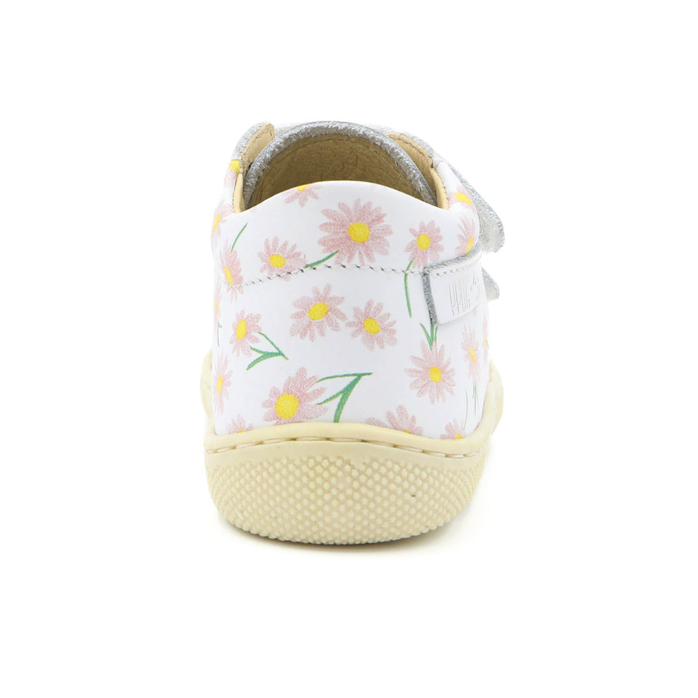 Naturino Barefoot Orec Velcros Chamomile White