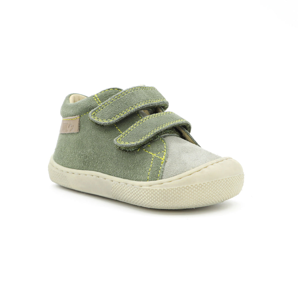 Naturino Barefoot Orec Velcros Olive Taupe