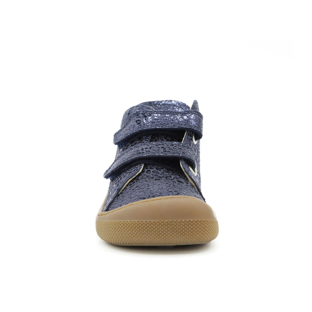 Naturino Barefoot Orec Velcro fleurs Bleu