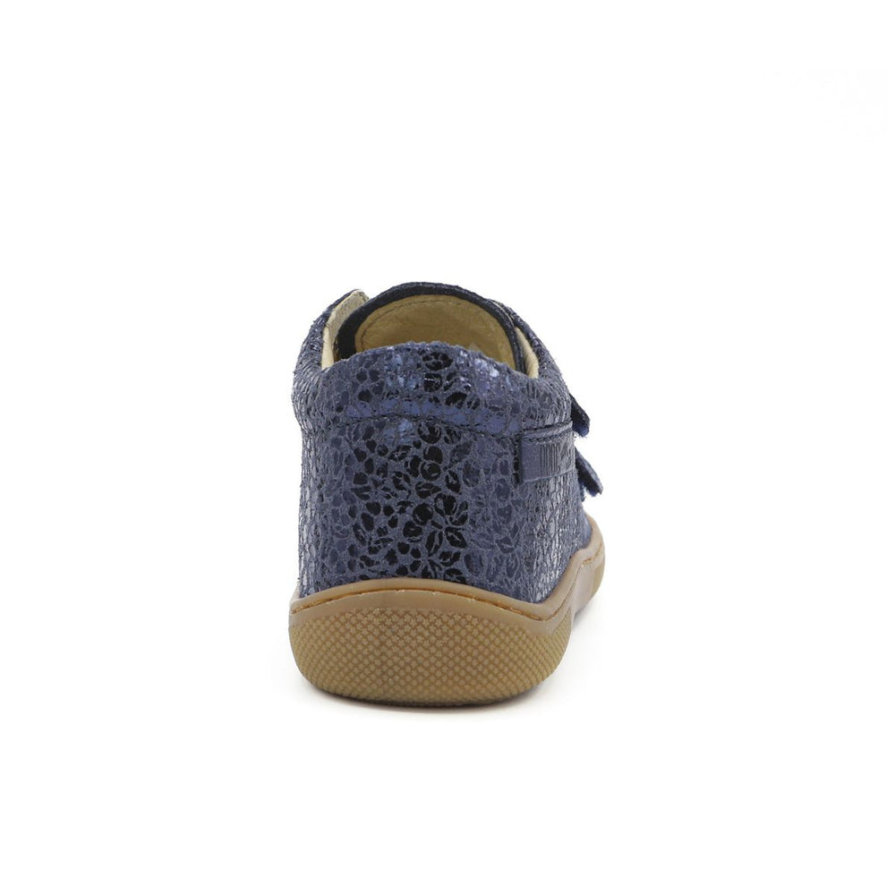 Naturino Barefoot Orec Velcro fleurs Bleu