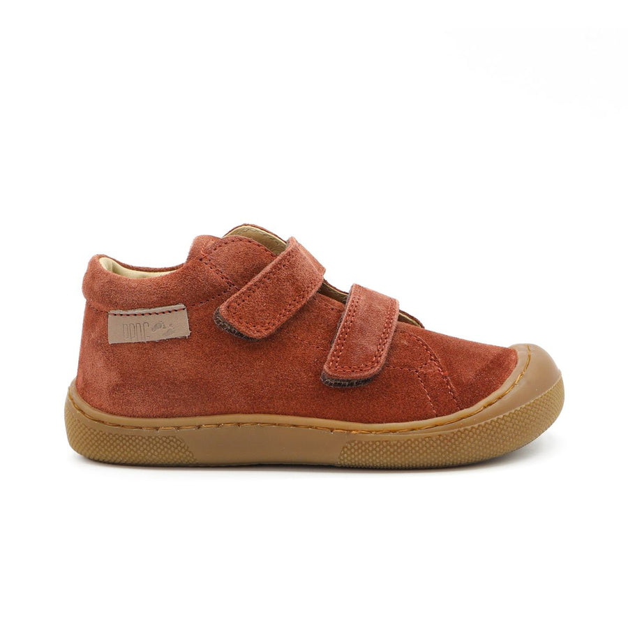 Naturino Barefoot Orec Velcros Suède Chestnut