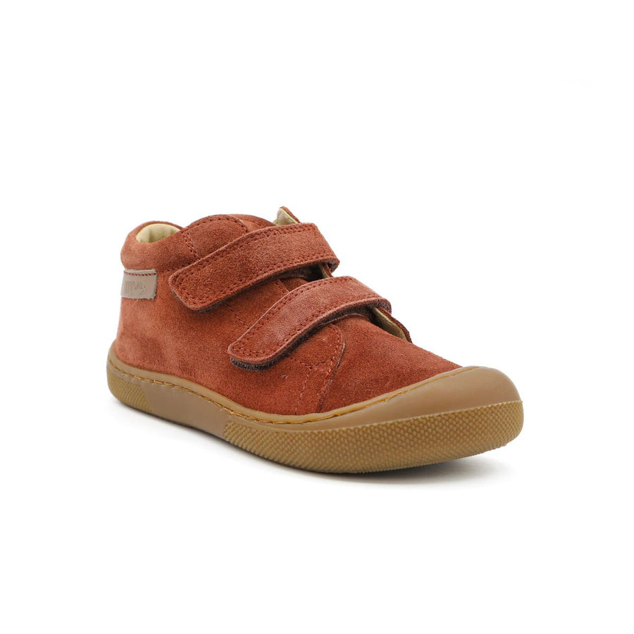 Naturino Barefoot Orec Velcros Suède Chestnut