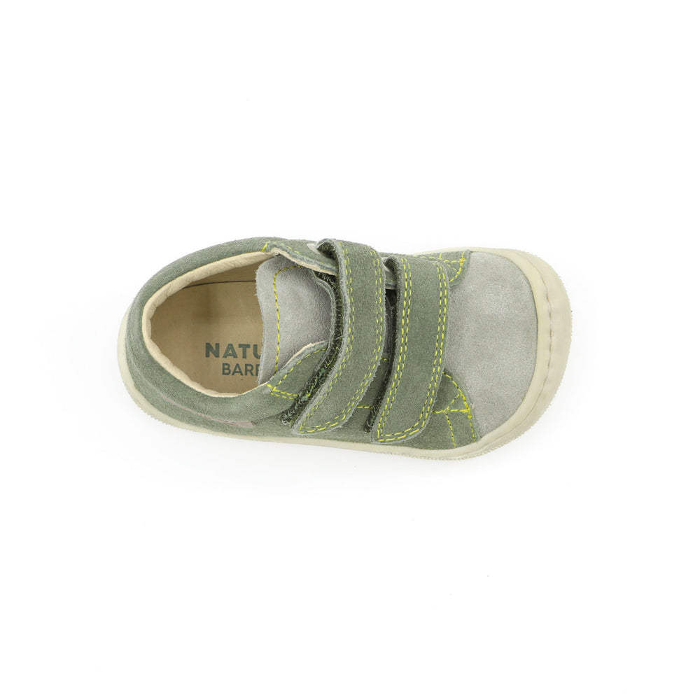 Naturino Barefoot Orec Velcros Olive Taupe