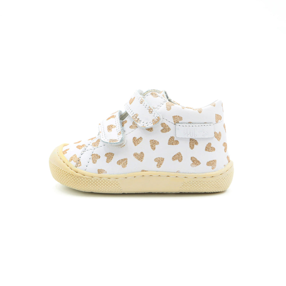 Naturino Barefoot Orec Velcros Golden Hearts