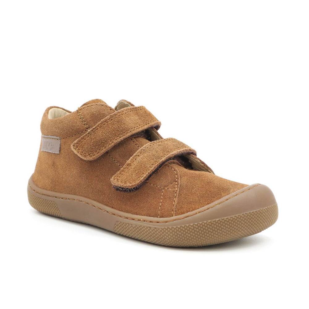 Naturino Barefoot Orec Velcros Terciopelo Brown