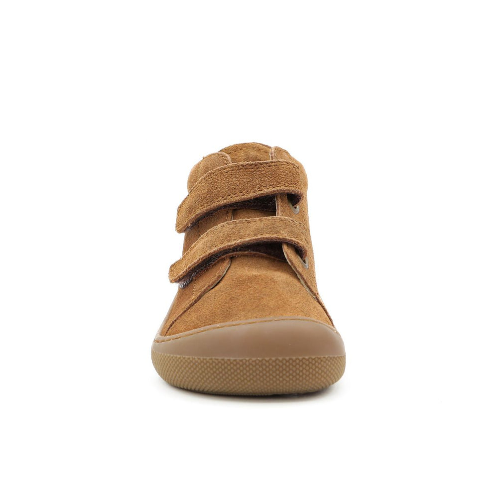 Naturino Barefoot Orec Velcros Terciopelo Brown