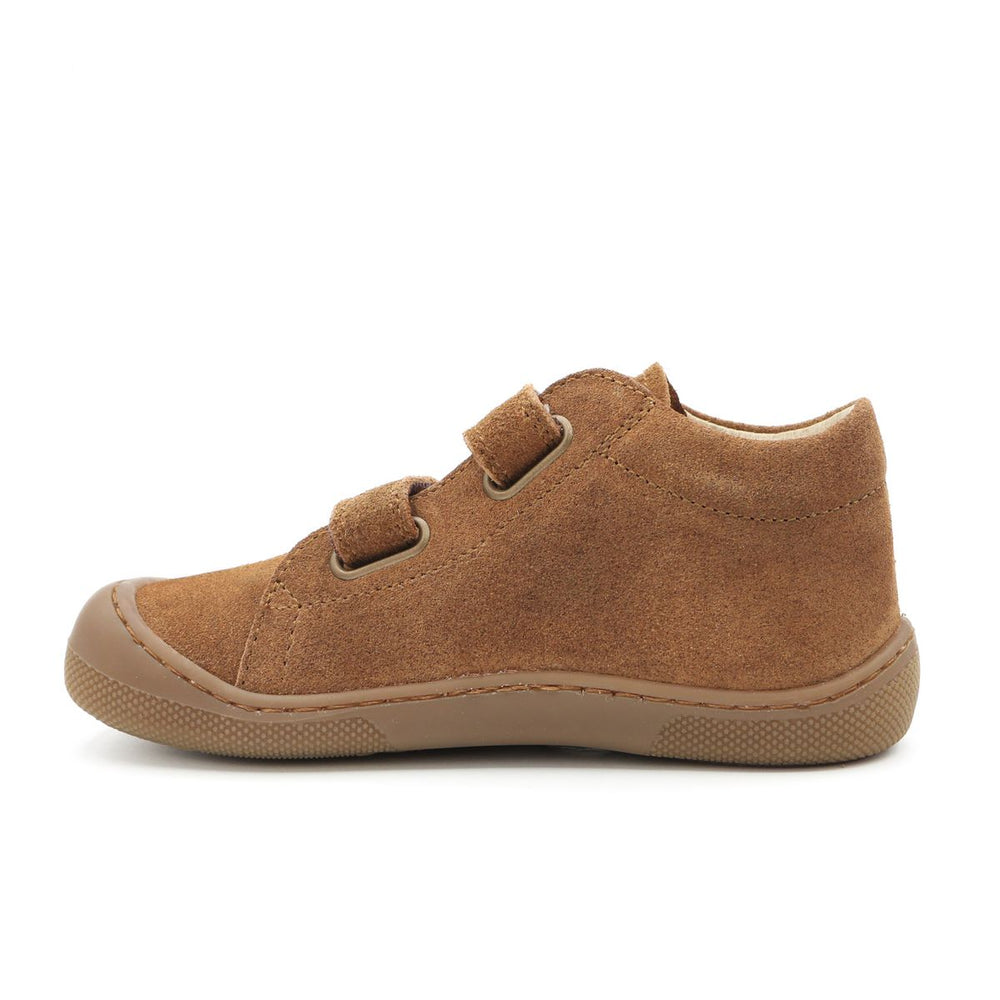 Naturino Barefoot Orec Velcros Suède Brown