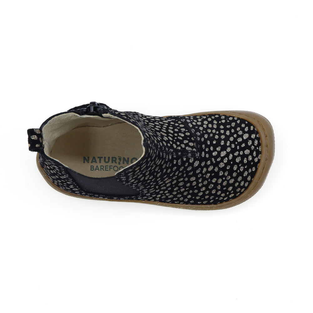 Naturino Barefoot Saik Noir Pois Or