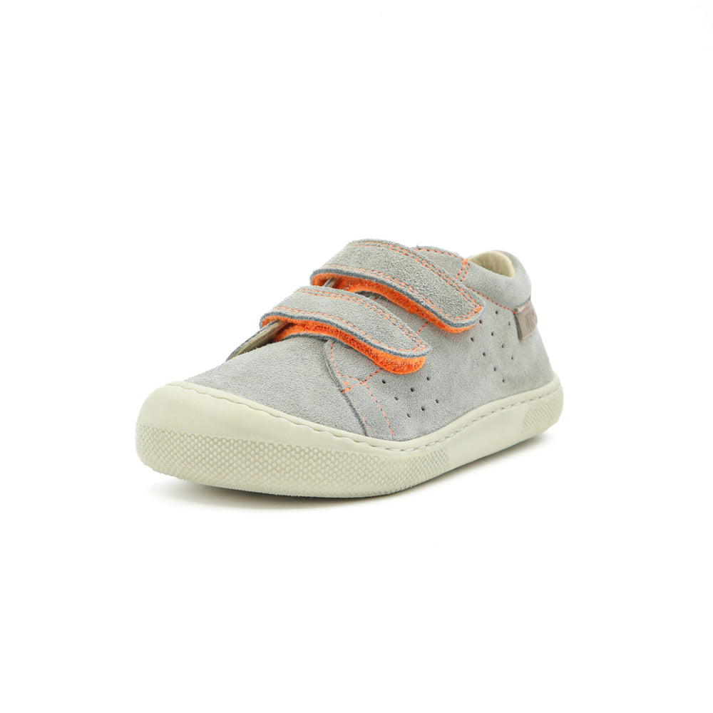 Naturino Barefoot Rabir Taupe Naranja Fluor