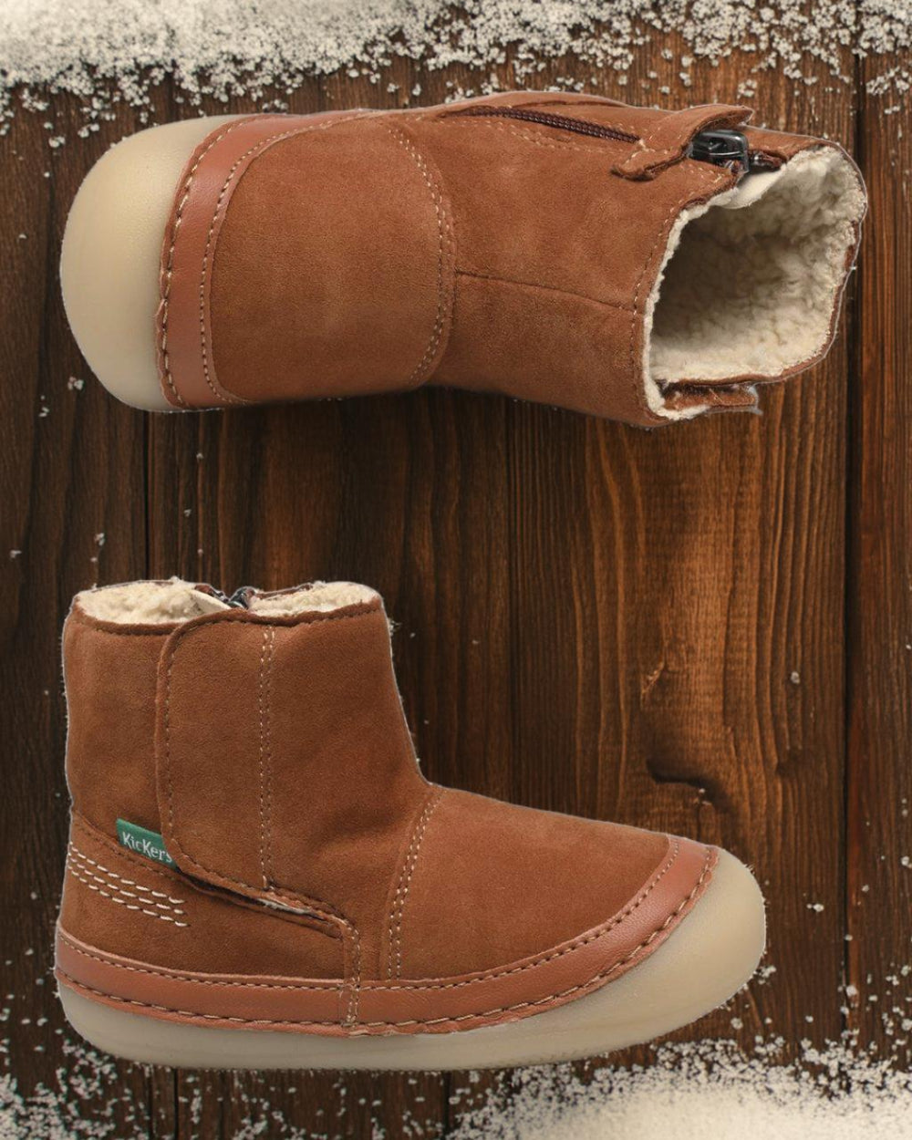 Kickers Sokifaune Bottes Camel