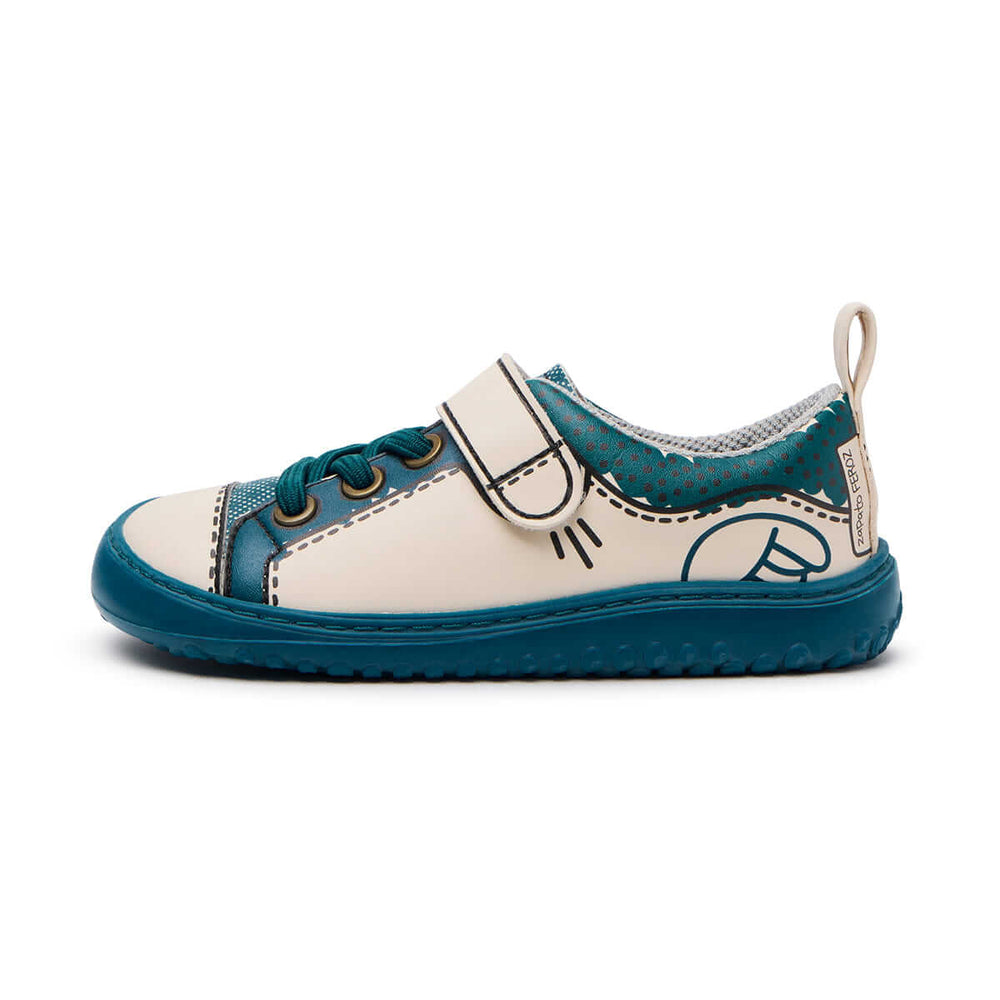 Zapato Feroz Rockers Paterna Comic Aqua 