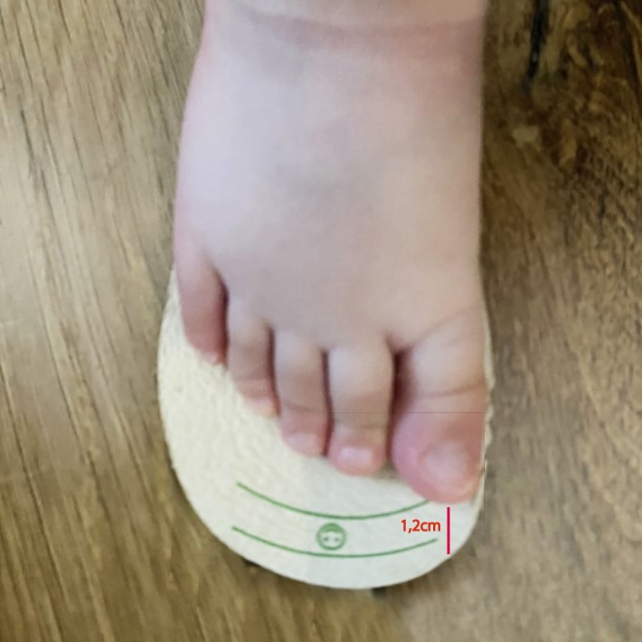 Sandales bébé enfant : c'est trop grand ?
